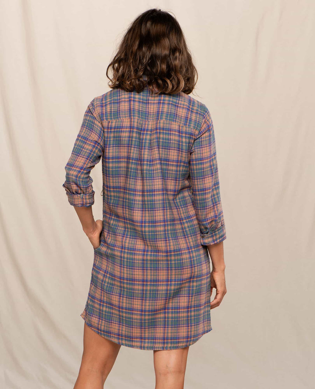 Re-Form Recycled Flannel Shirtdress | by Toad&Co