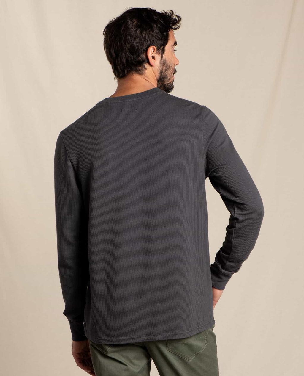 Toad&Co Men's Primo Long Sleeve Henley Salt / L