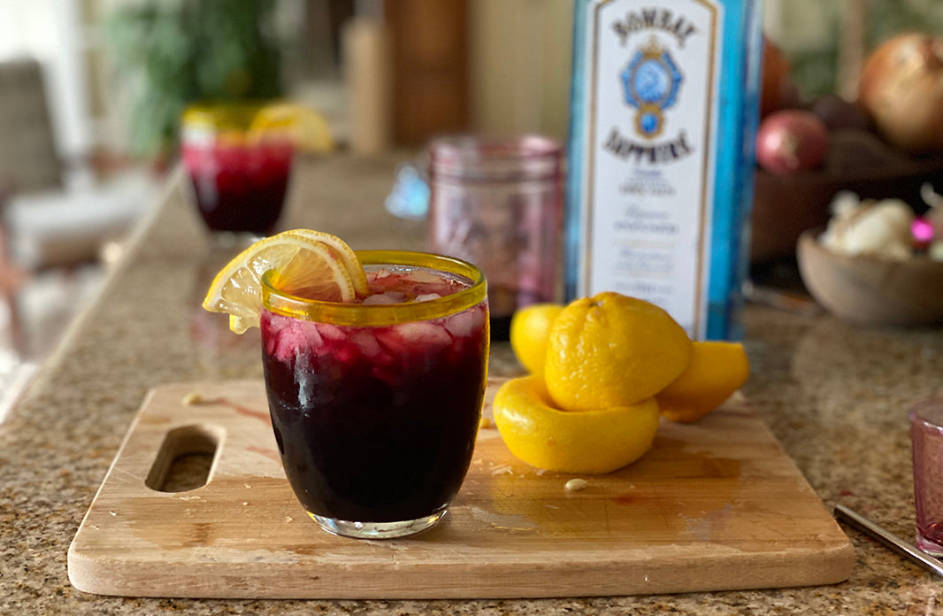 Hibiscus Gin Spritz