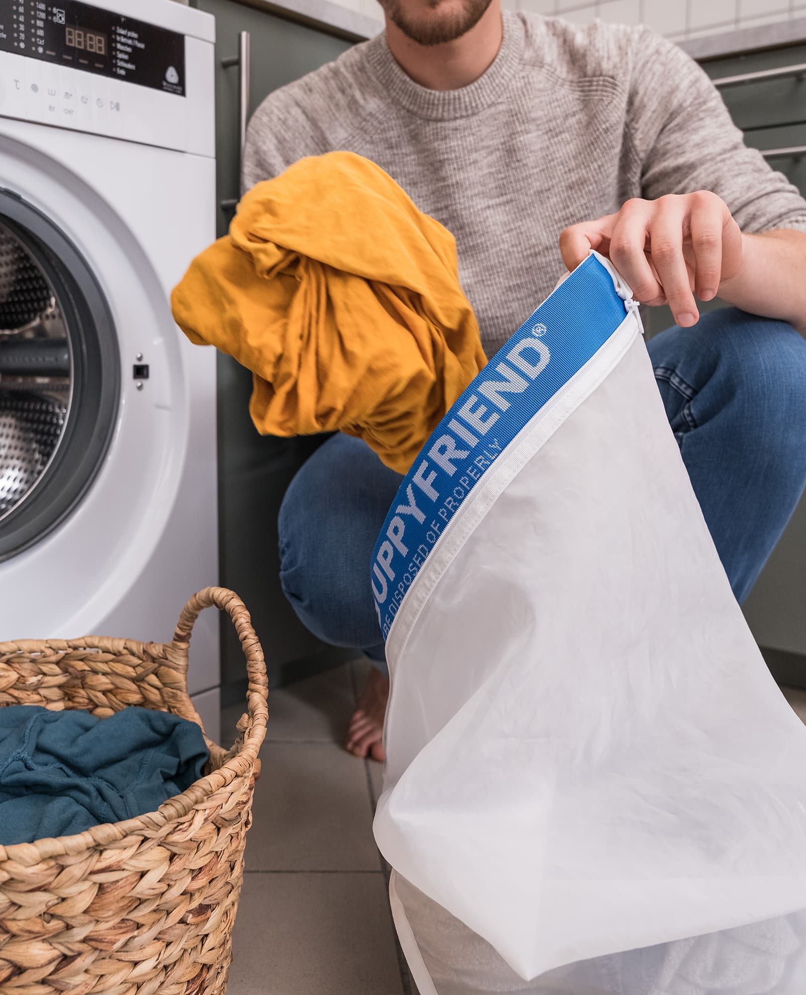 Large Mesh Laundry Bag Handle Avoid Stain Isolation - Temu