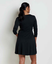 Freesia Long Sleeve Wrap Dress