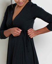 Freesia Long Sleeve Wrap Dress