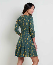 Freesia Long Sleeve Wrap Dress