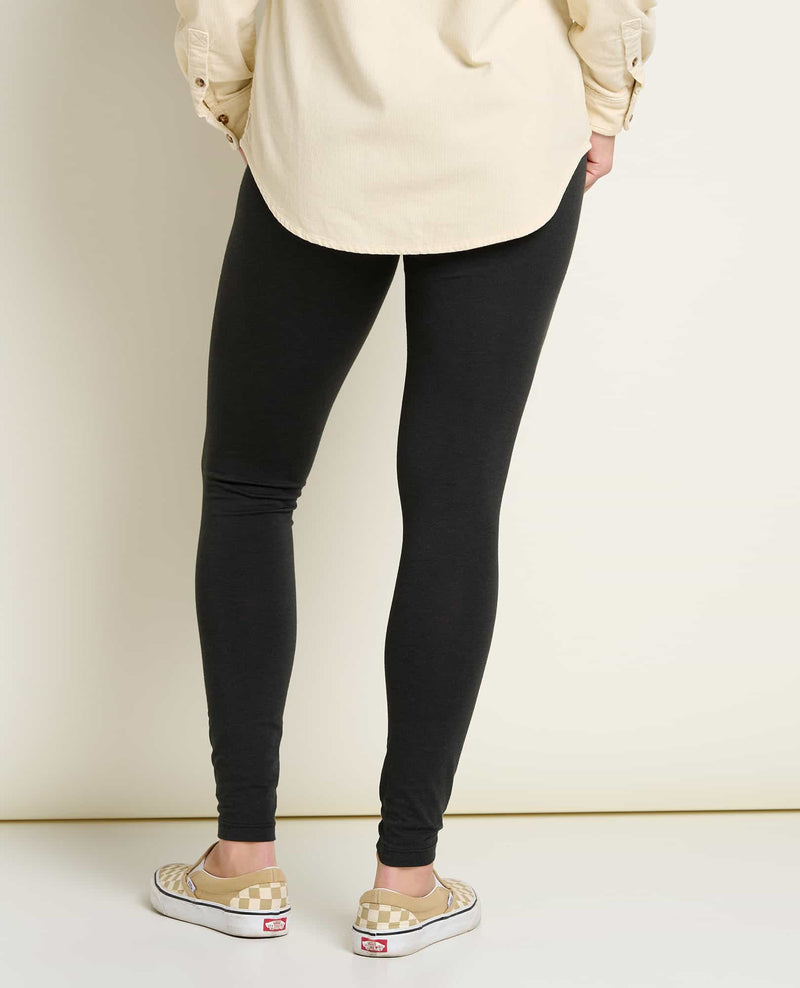 Felina | Cotton Modal Lightweight Legging | 4-Pack | Yoga Pants | Mid Rise  (Black, Medium)