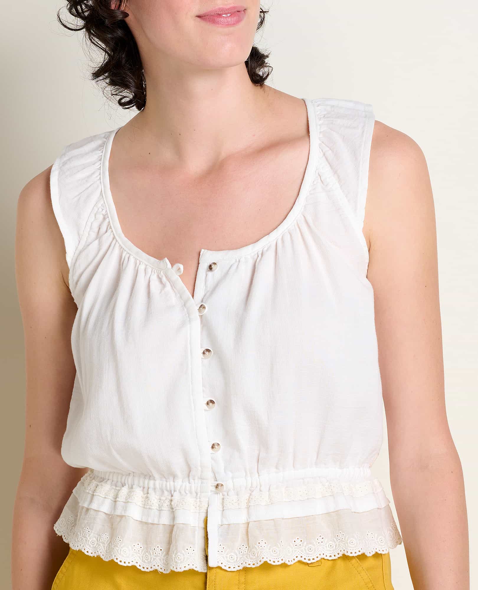 Manzana Ruffle Tank