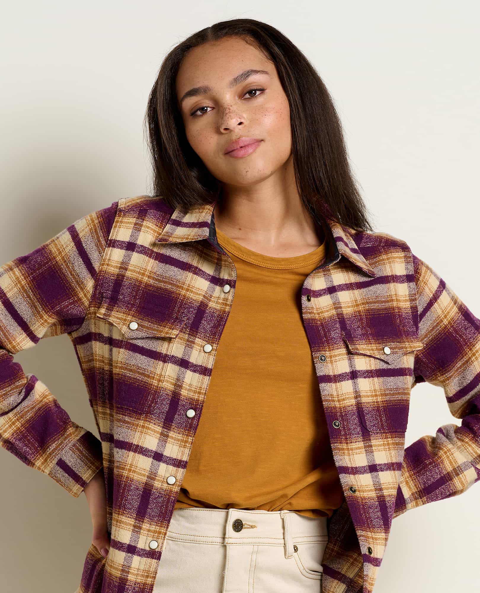 Women's Folklore Flannel Insulated Shirt Jac