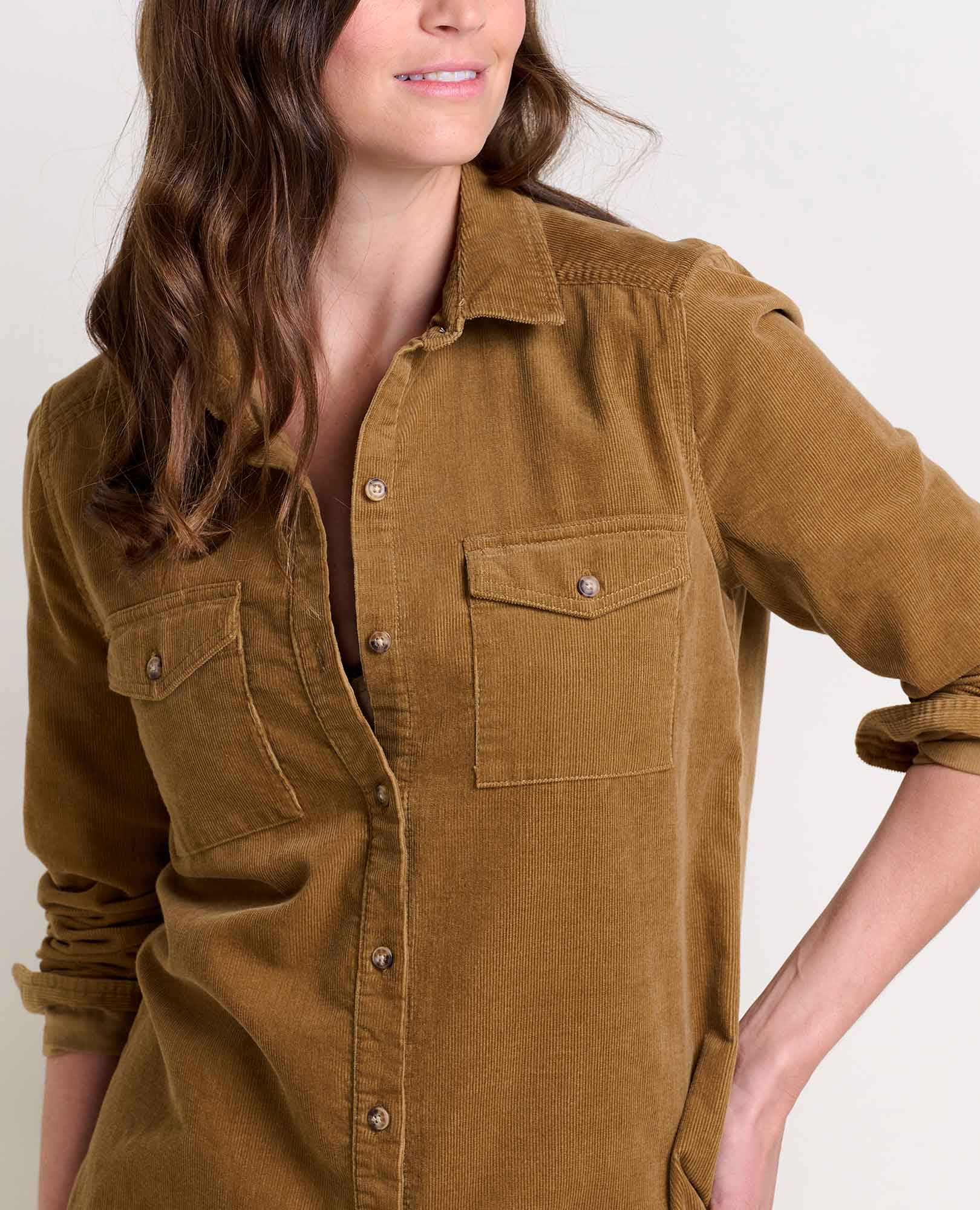 Women's Scouter Cord Long Sleeve Shirt