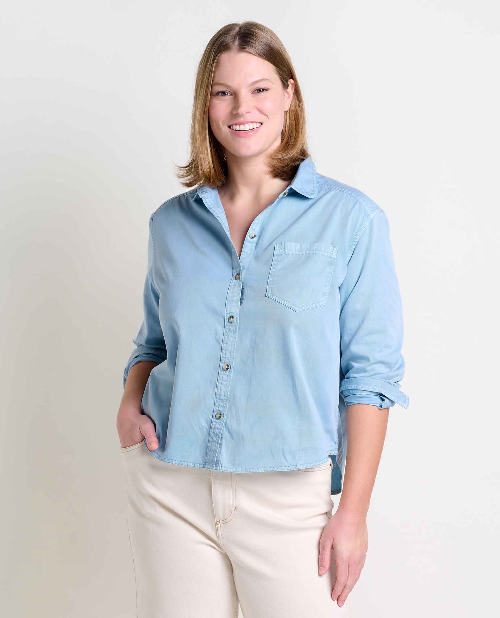 Arroyo Twill Boxy Shirt