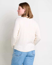 Foothill Pointelle Long Sleeve T-Neck