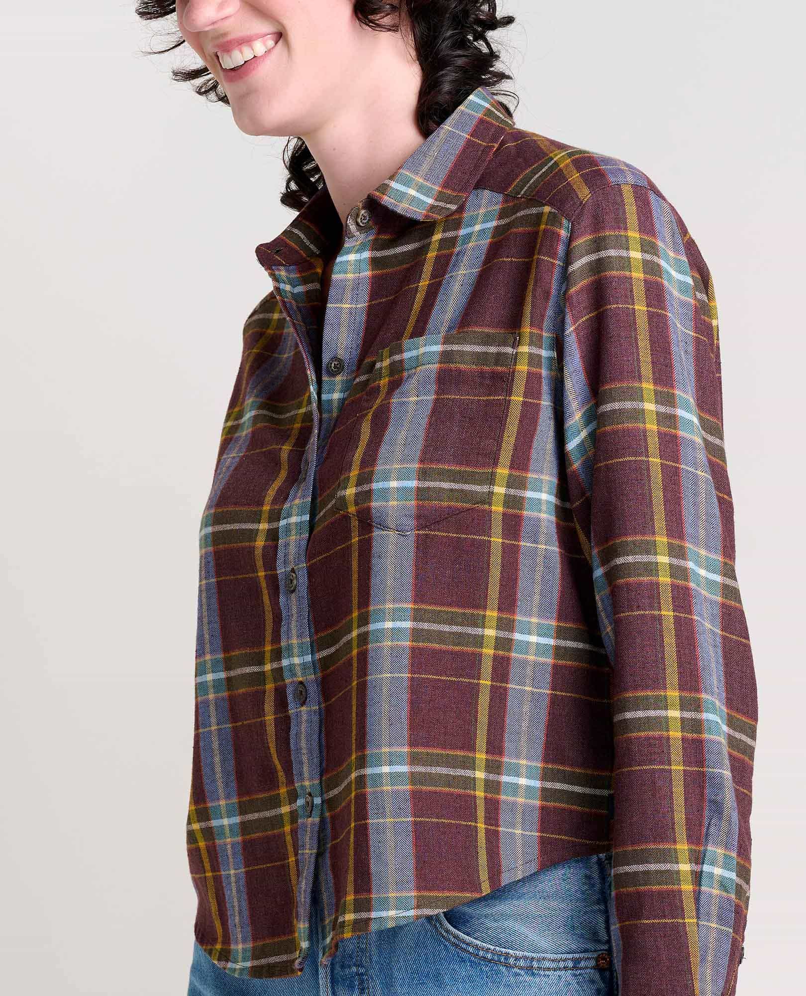 Re-Form Flannel Boxy Shirt