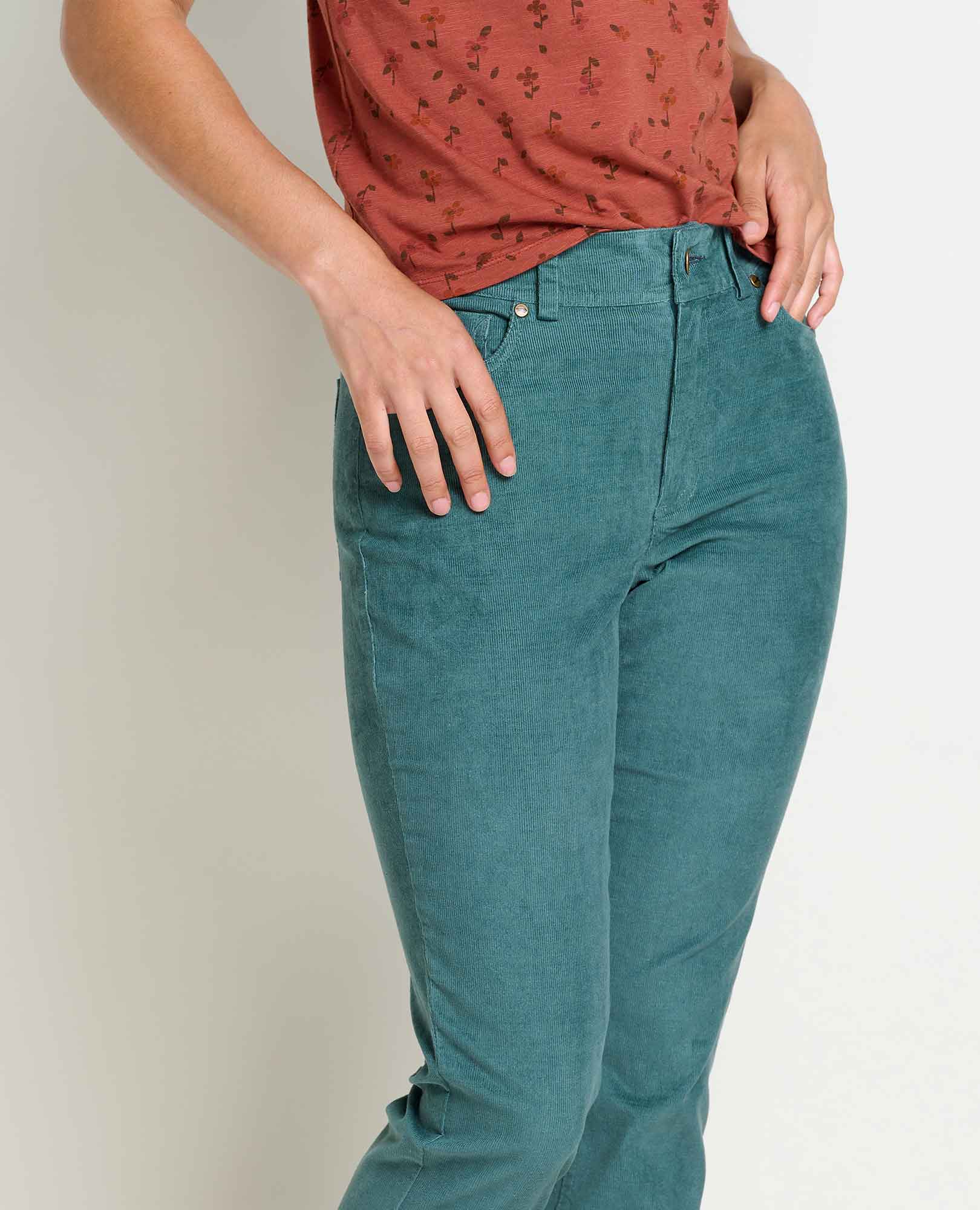 Karuna Cord 5 Pocket Skinny Pant