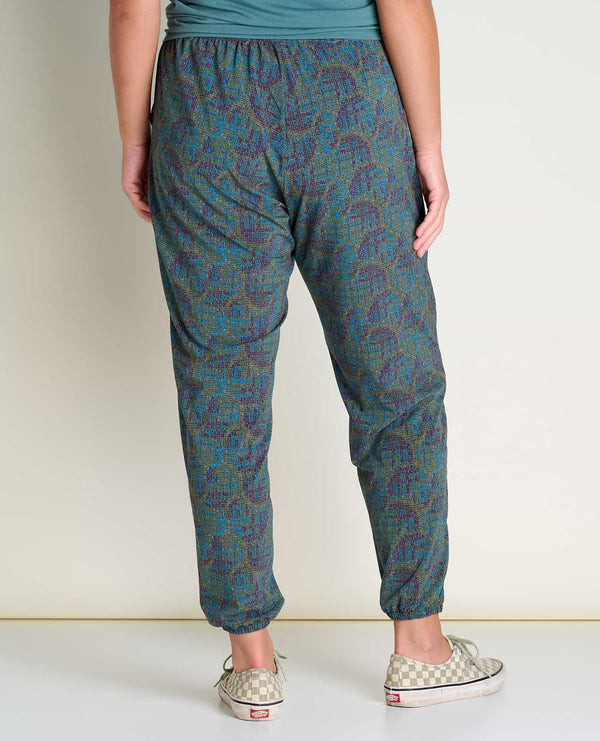 French Terry Cutoff Sweatpant in Breeze Pigment