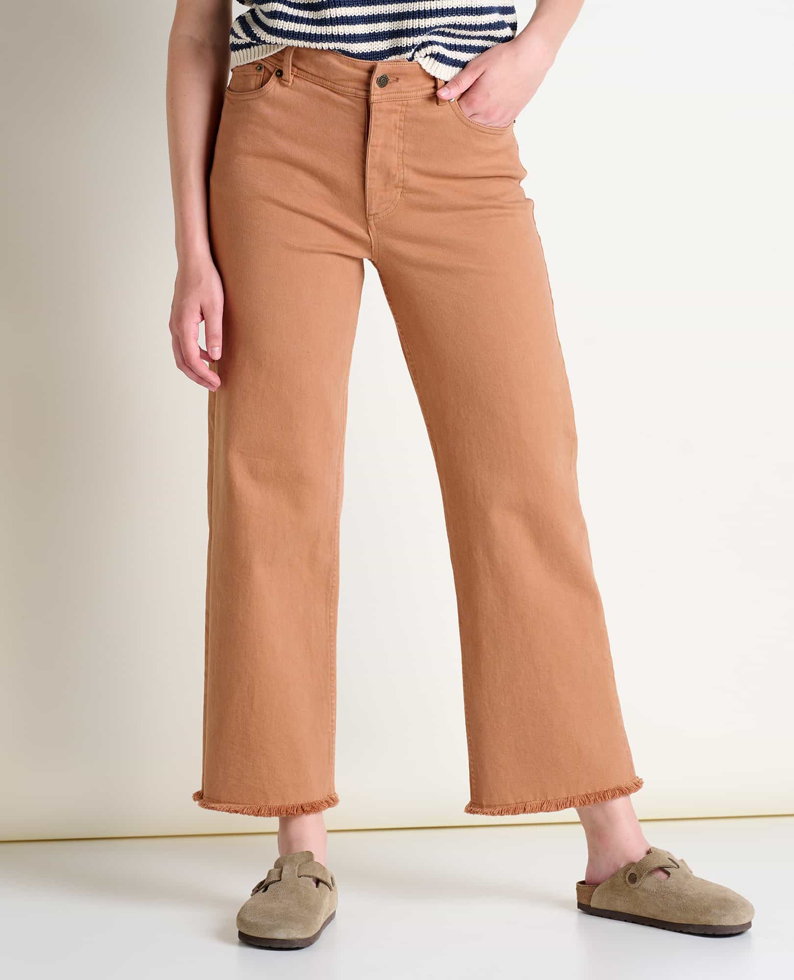 Kick Stretch-Cotton Long Pants in Red (Sold Out)