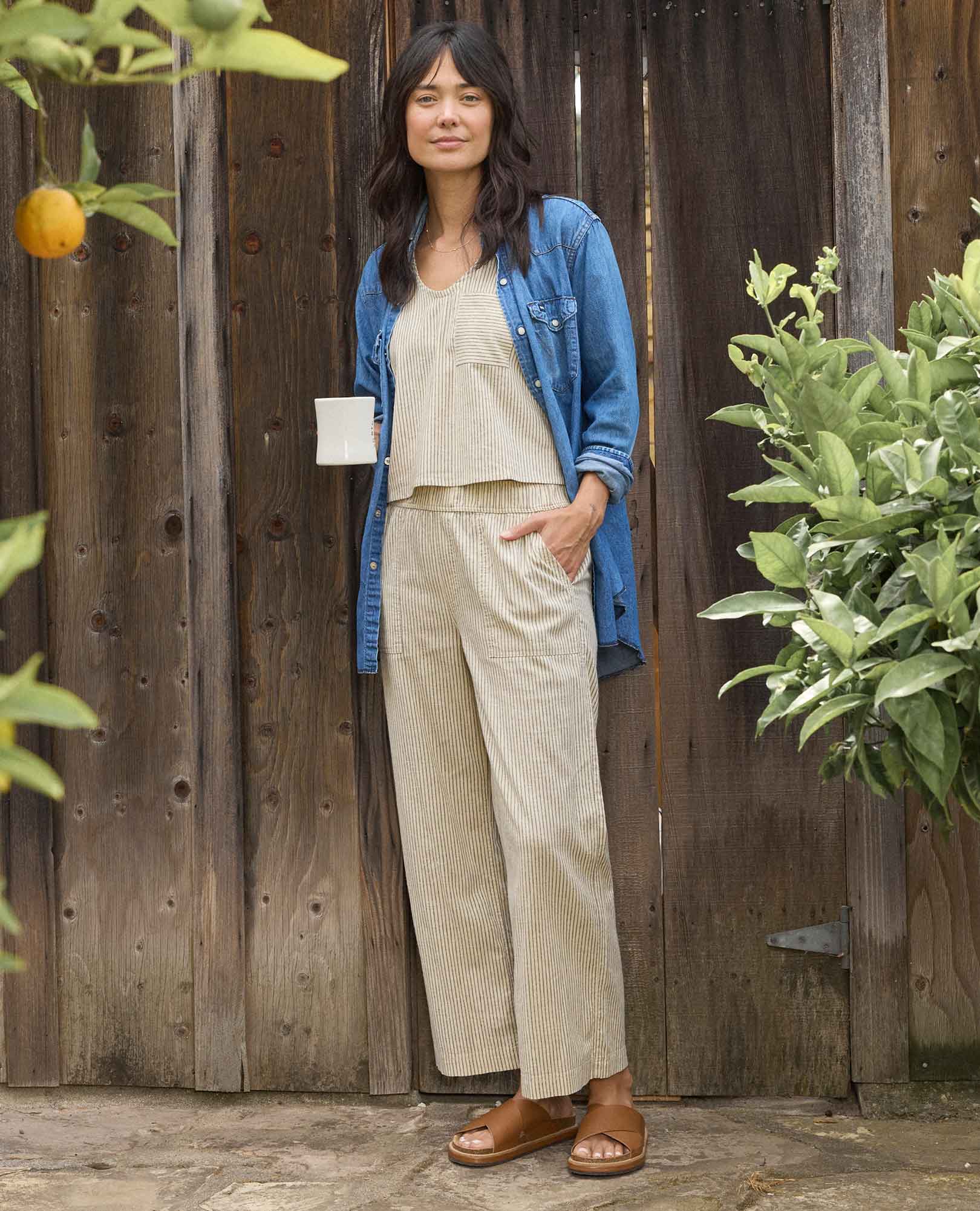 Taj Hemp Wide Leg Pant