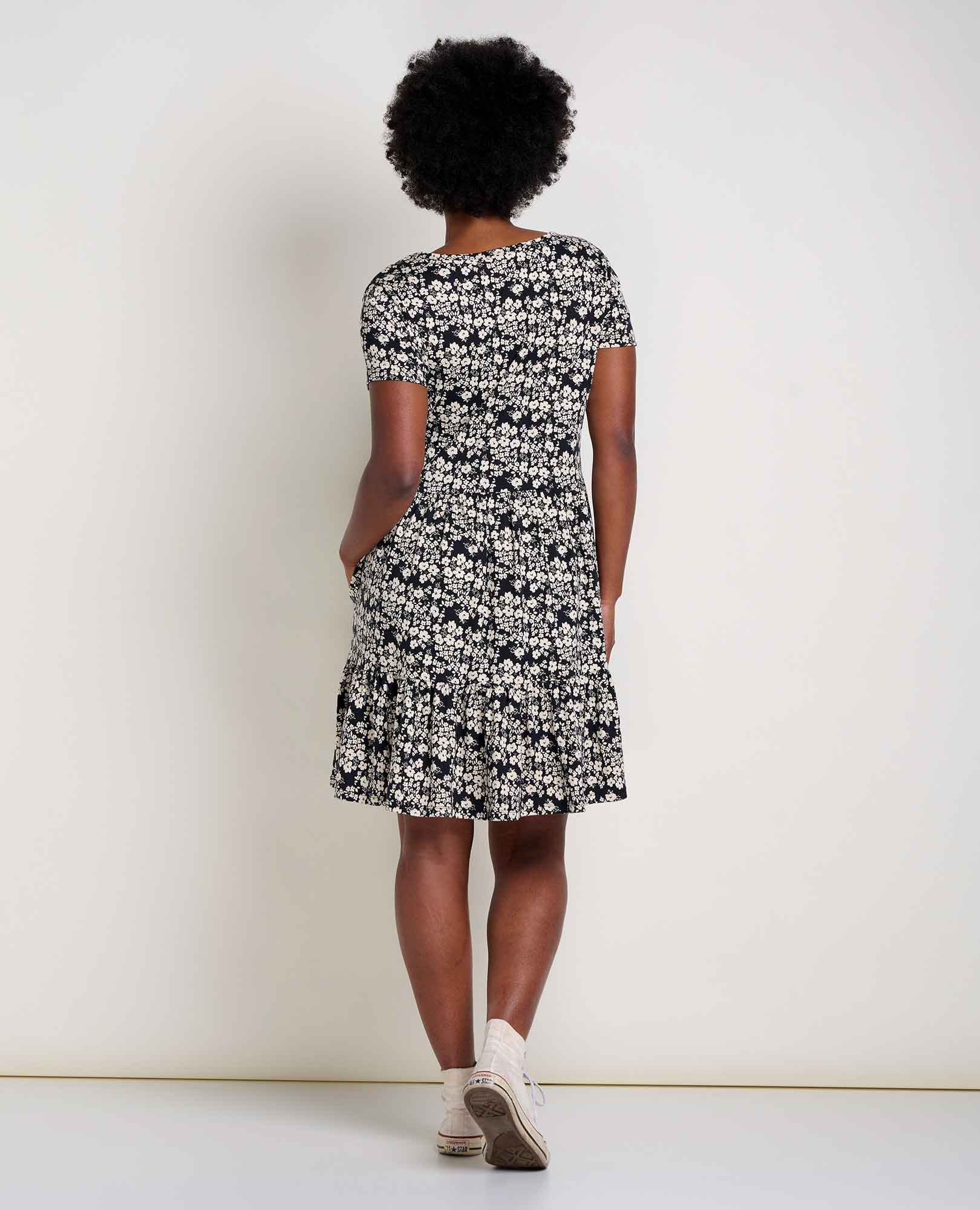 Marley Tiered Short Sleeve Dress