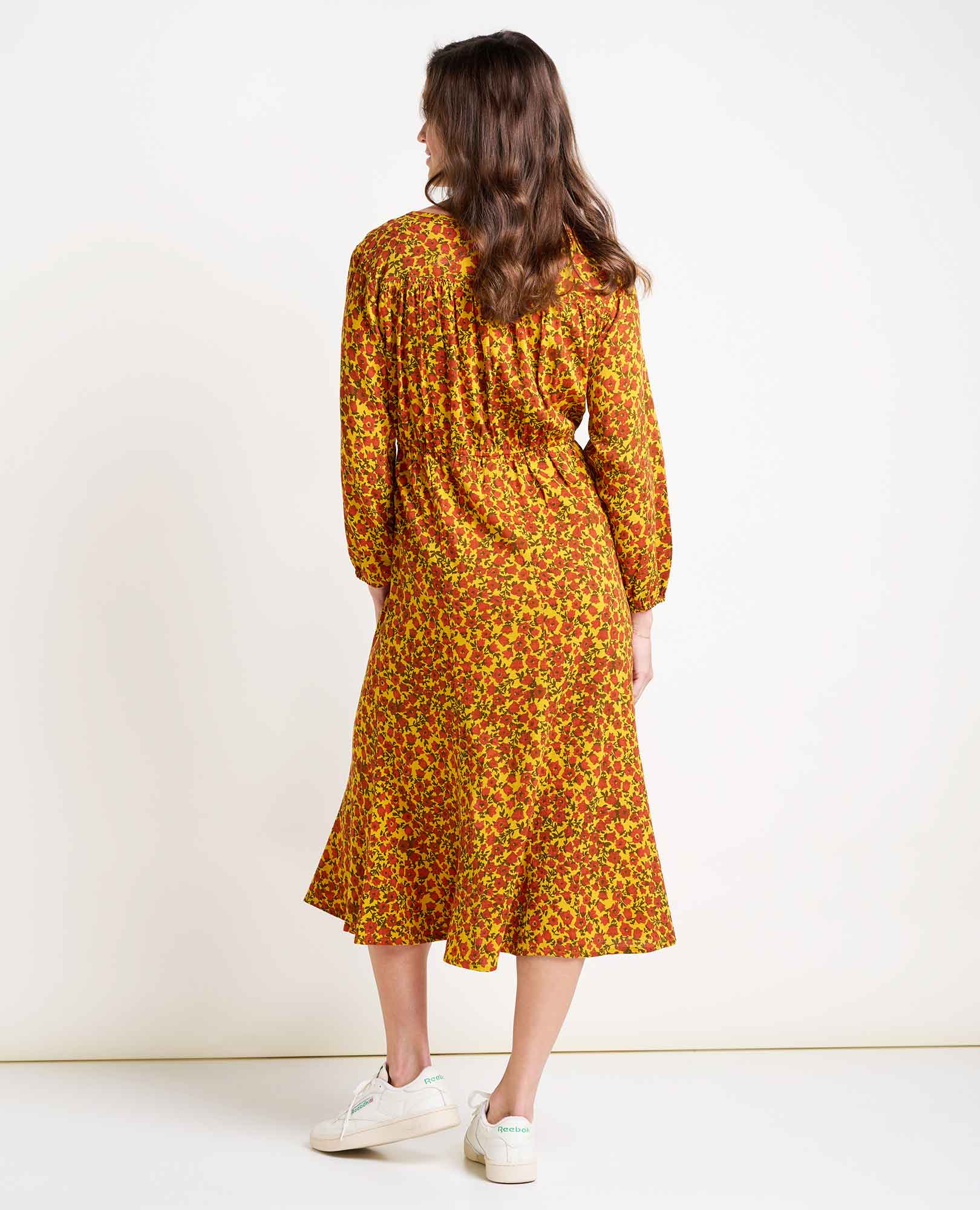 Manzana Paneled Midi Dress