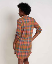 Re-Form Flannel Shirtdress