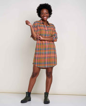 Re-Form Flannel Shirtdress