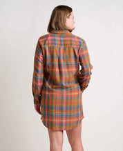 Re-Form Flannel Shirtdress