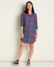 Re-Form Flannel Shirtdress