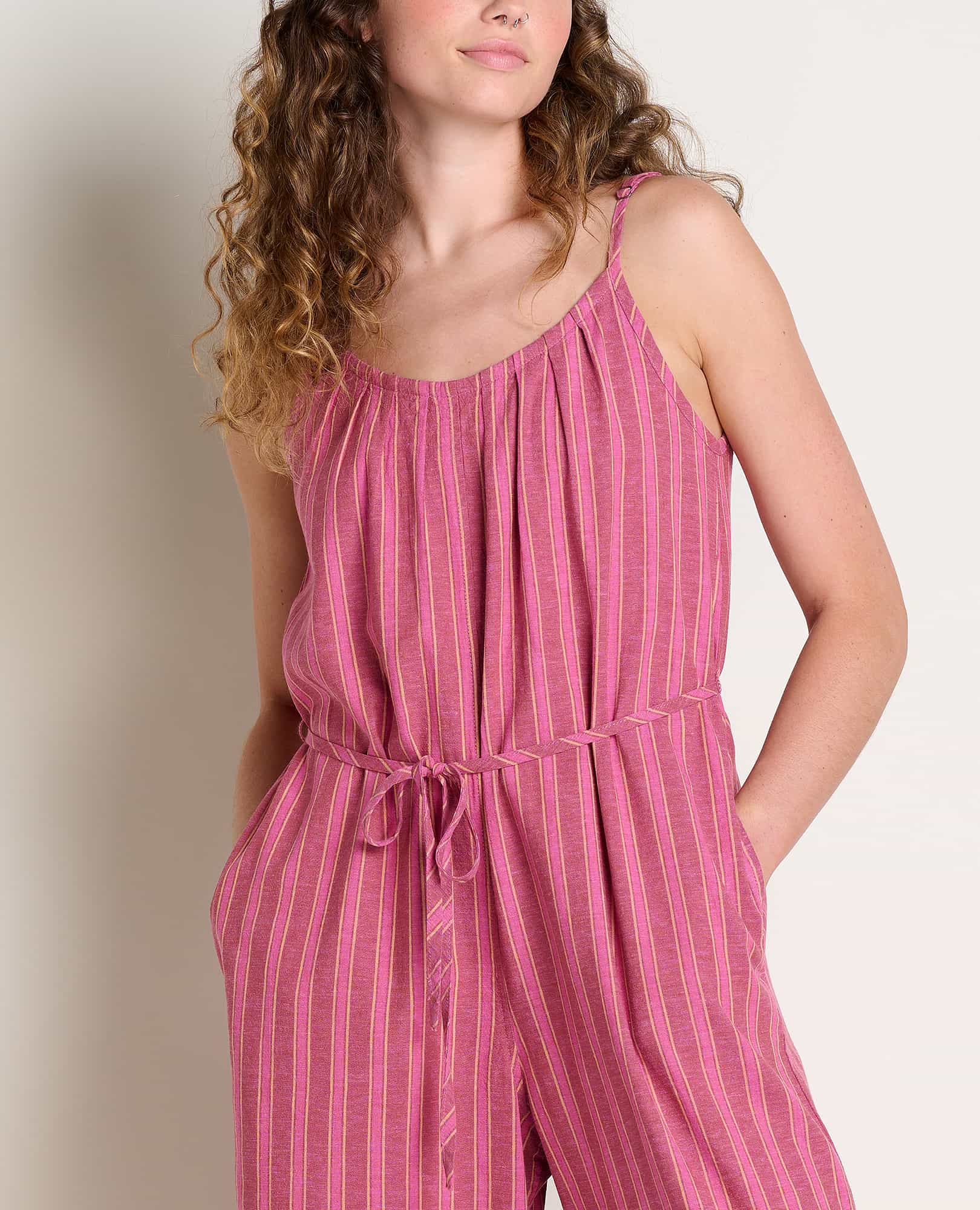 Taj Hemp Strappy Jumpsuit