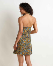 Plumeria Halter Dress