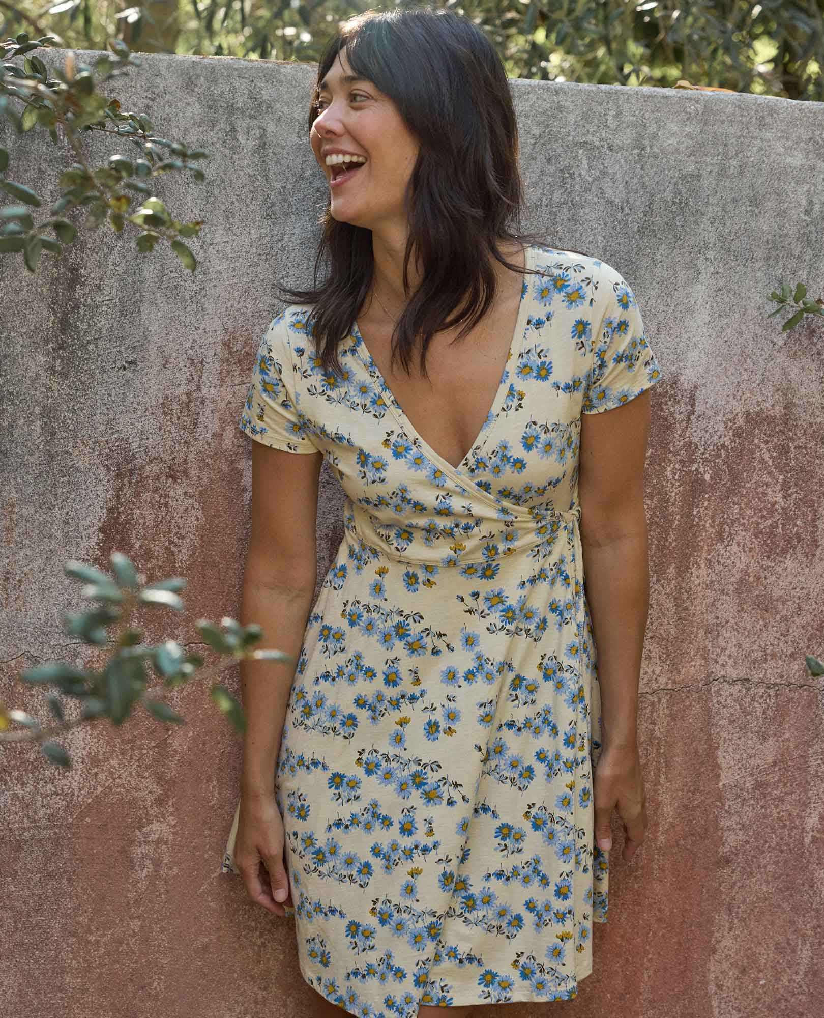 Freesia Wrap Dress