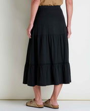 Marigold Tiered Midi Skirt