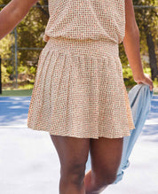 Sunkissed Pleated Skort