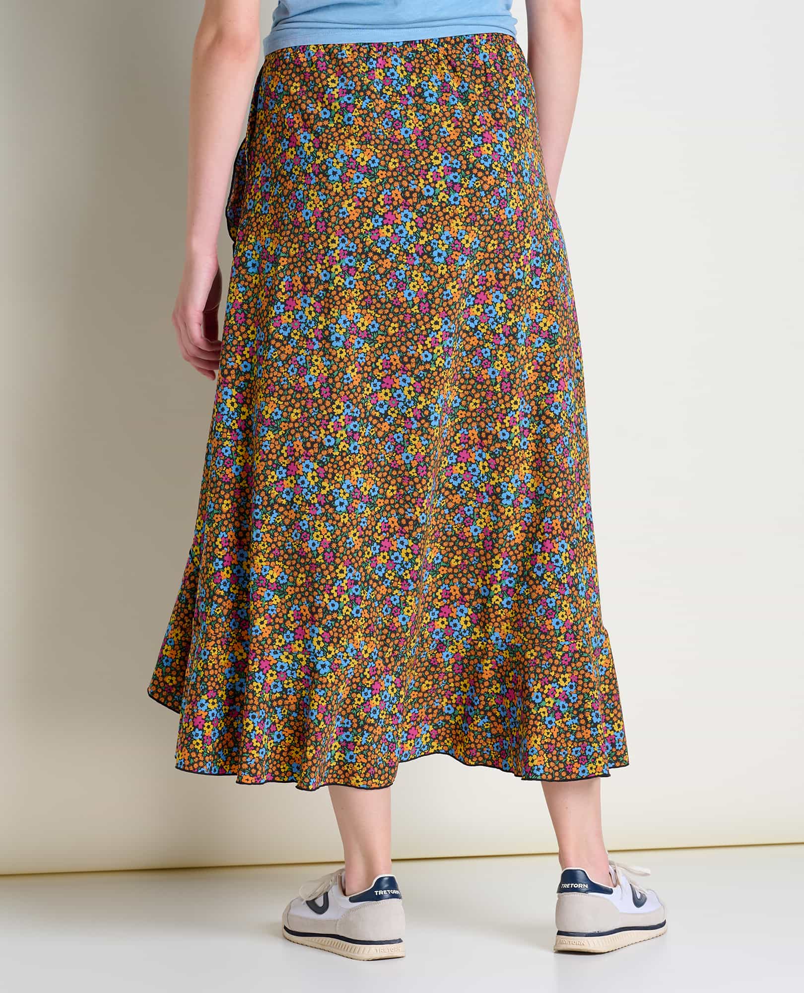 Sunkissed Wrap Sustainable Midi Skirt | by Toad&Co