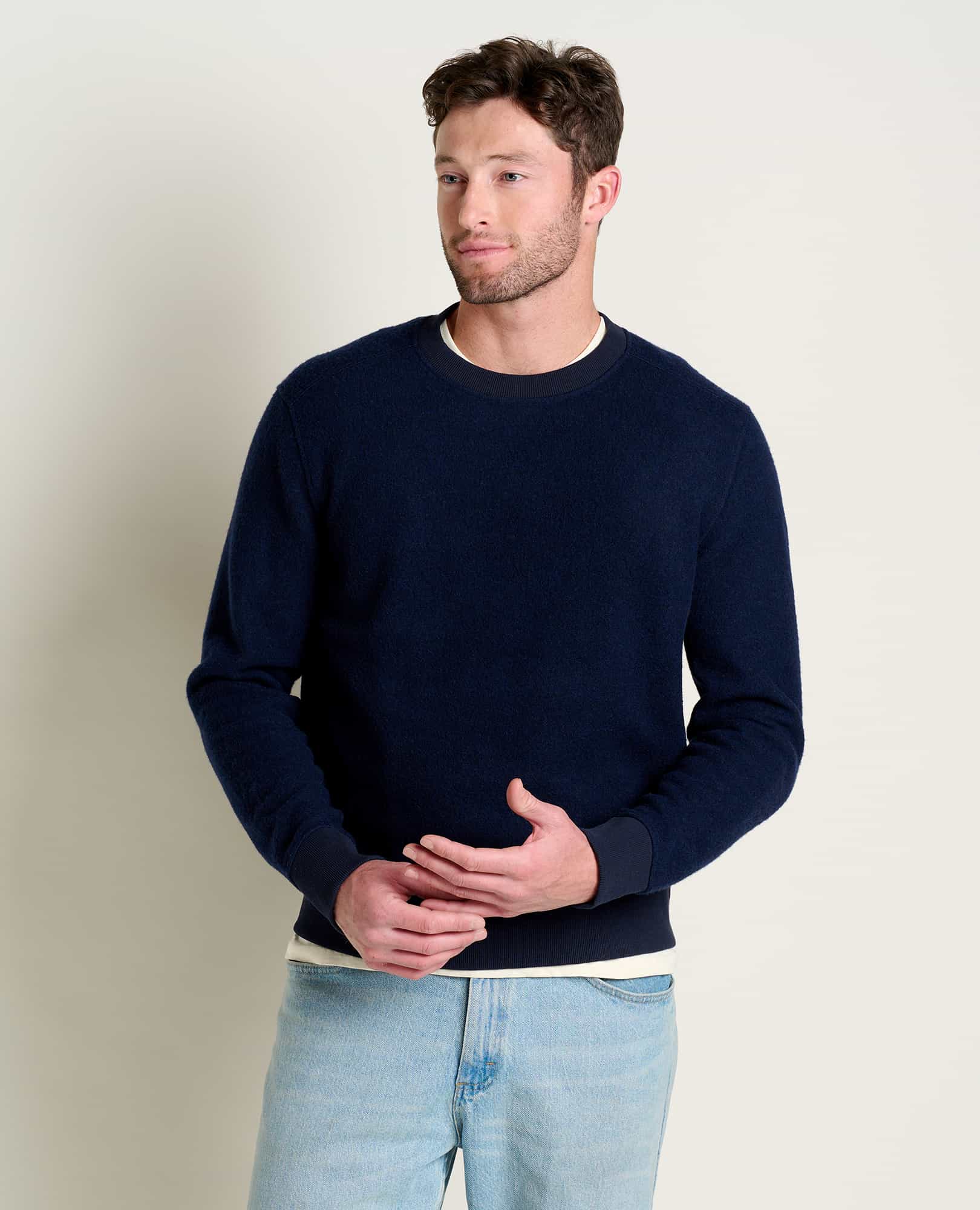 Kennicott Crew  Recycled Wool Blend Sweater by Toad&Co