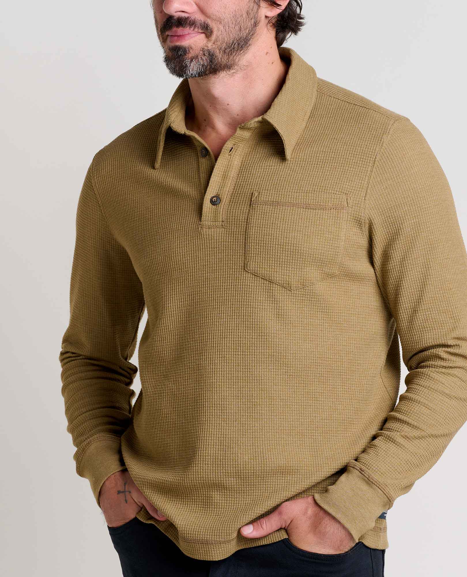 Framer Long Sleeve Polo