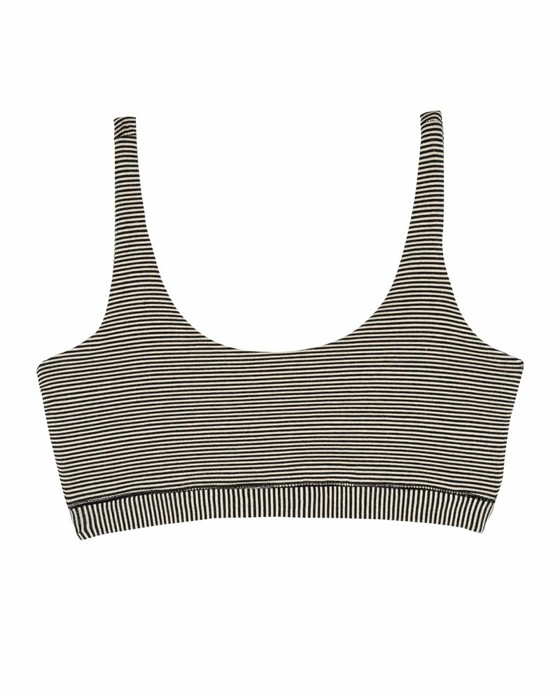 T-Shirt Bra - White  Sustainable TENCEL™ Bralette – Stripe & Stare USA