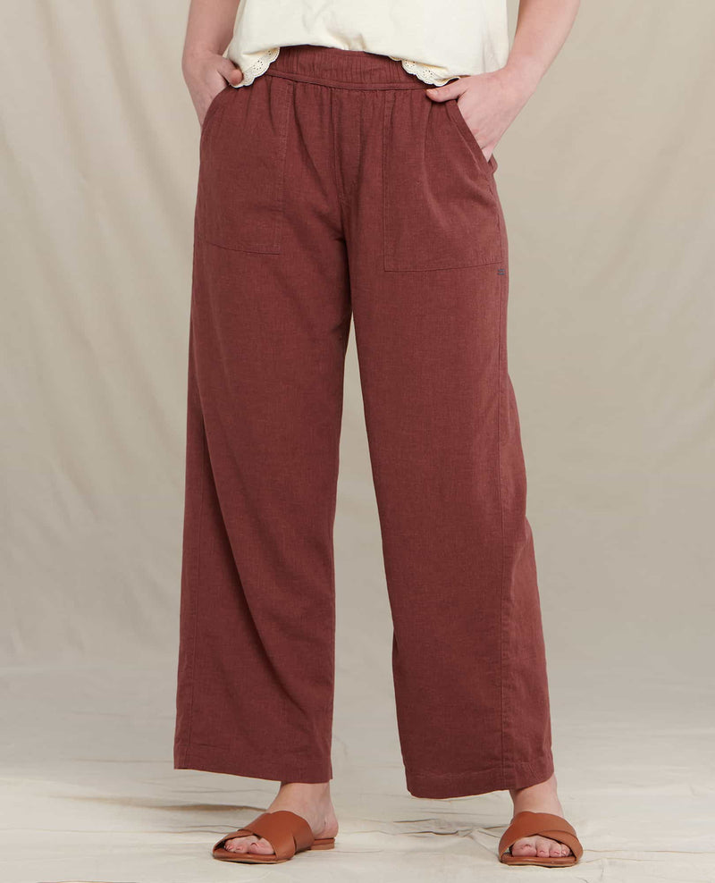 Women's Taj Hemp Pant | Hemp Wide Leg Pants by Toad&Co