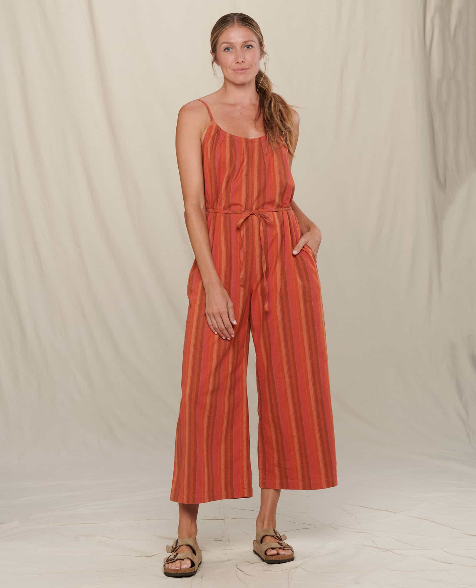 Taj Hemp Strappy Jumpsuit | by Toad&Co